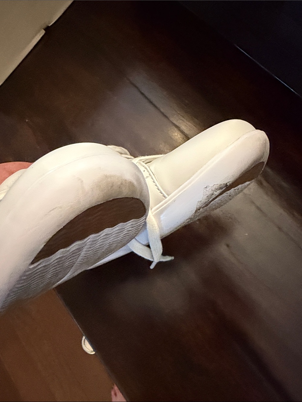 Cole Haan women’s White Leather Casual Sneakers 7 - Picture 6 of 6